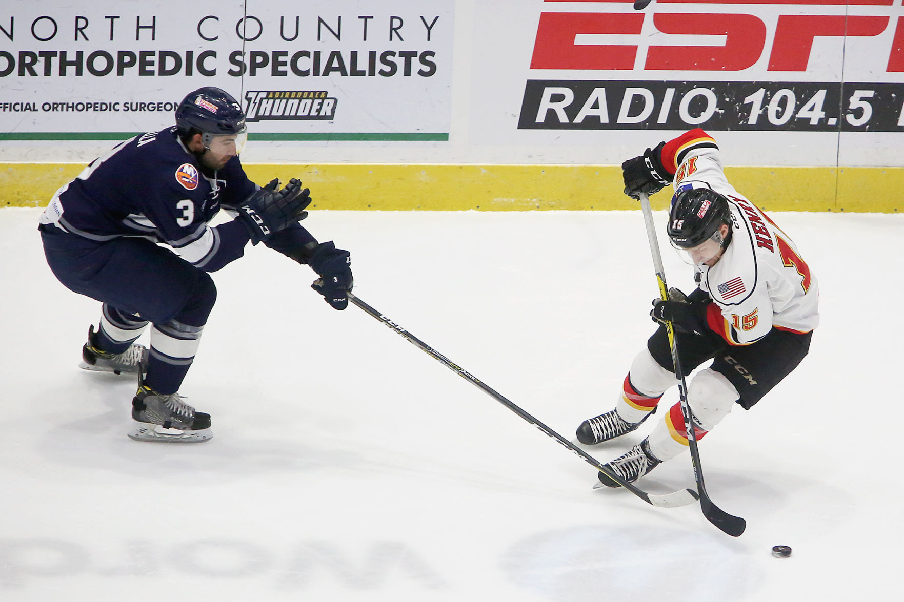 Adirondack Thunder vs. Worcester Railers